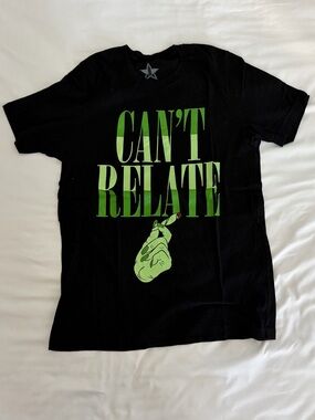 Jeffree Star CAN'T RELATE Black T-Shirt, 420 limited edition